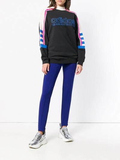 Adidas Originals 90's Motocross Sweatshirt In Black | ModeSens