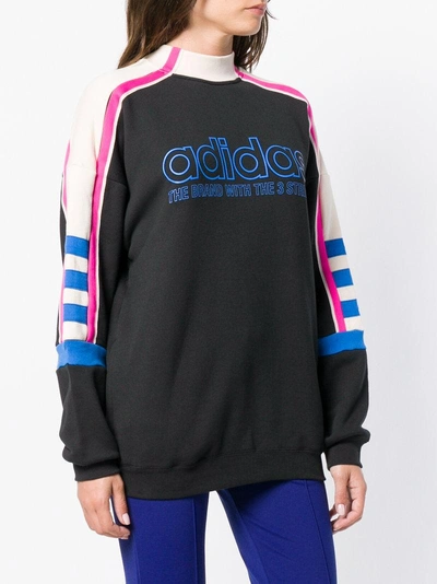 Adidas Originals 90's Motocross Sweatshirt In Black | ModeSens