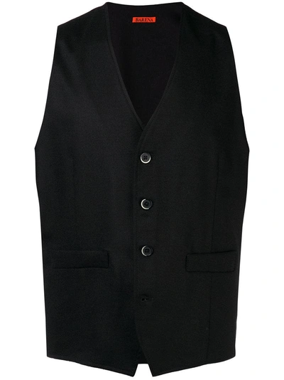 Shop Barena Venezia Barena Classic Buttoned Waistcoat - Black