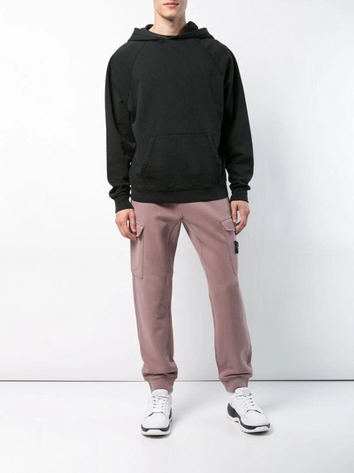 Shop Stone Island Side Pocket Track Pants In Neutrals