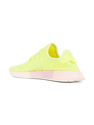 Shop Adidas Originals Adidas 'deerupt Runner' Sneakers - Gelb In Yellow