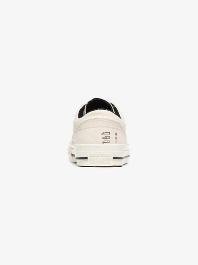 Shop Converse White One Star X Midnight Studio Sneakers In Nude&neutrals