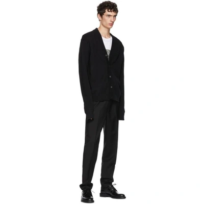 Shop Acne Studios Black Ryder L Trousers