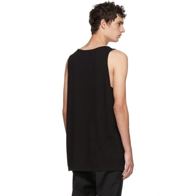 Shop John Elliott Black Rugby Tank Top