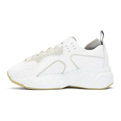 Shop Acne Studios White Rockaway Sneakers