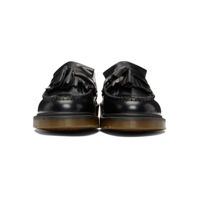 Shop Dr. Martens' Black Leather Adrian Loafers