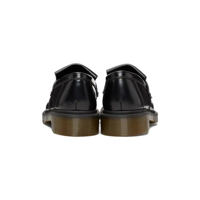 Shop Dr. Martens' Black Leather Adrian Loafers