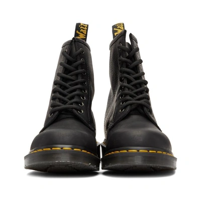 DR. MARTENS 黑色 1460 CARPATHIAN 系带靴