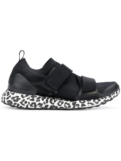 Shop Adidas By Stella Mccartney Ultraboost X Leopard Sneakers In Black