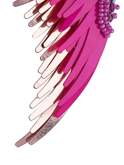 Shop Mignonne Gavigan Madeline Earrings - Pink In Pink & Purple