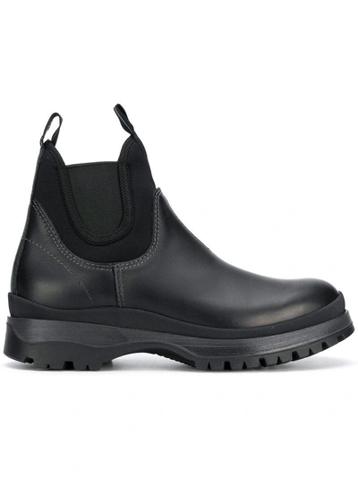 Shop Prada Brixen Rain Boots - Black