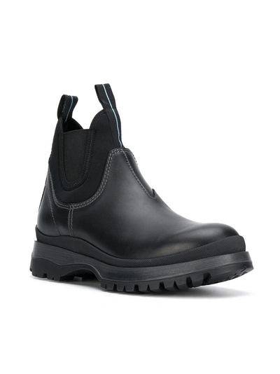 Shop Prada Brixen Rain Boots - Black