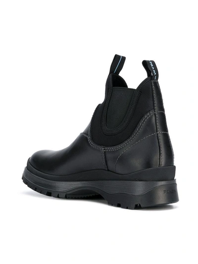 Shop Prada Brixen Rain Boots - Black