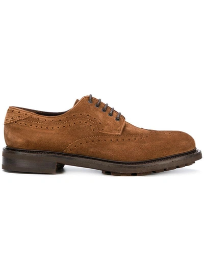 Shop Ferragamo Salvatore  Oxford Shoes - Brown