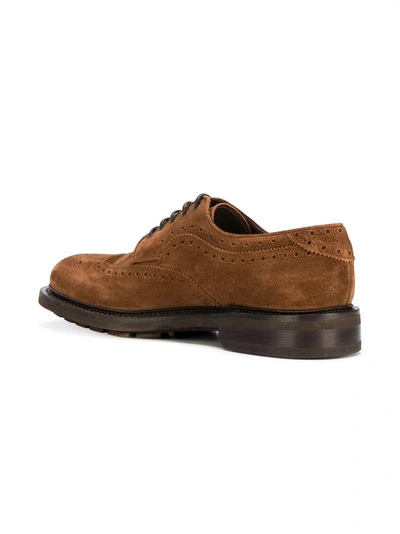 Shop Ferragamo Salvatore  Oxford Shoes - Brown