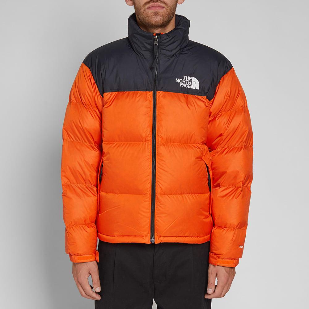 north face 1996 orange