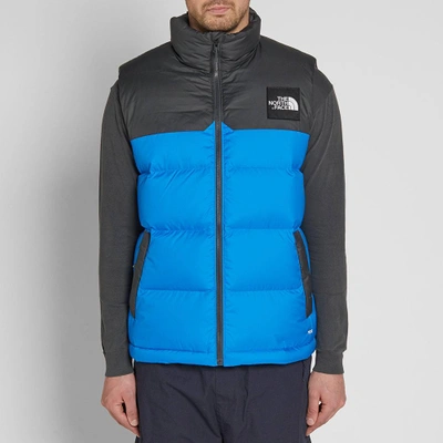 Shop The North Face 1992 Nuptse Vest In Blue