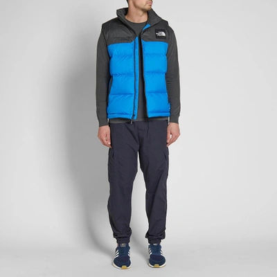 Shop The North Face 1992 Nuptse Vest In Blue