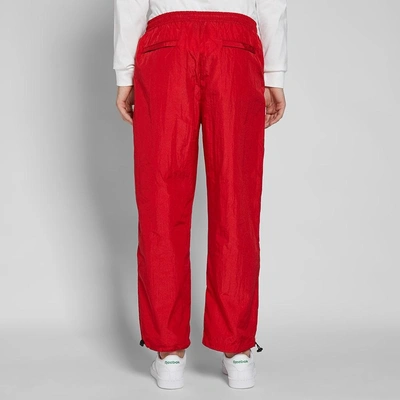 Shop Mki Nylon Track Pant In Red
