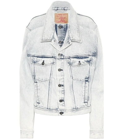 Shop Y/project Denim Jacket In Blue