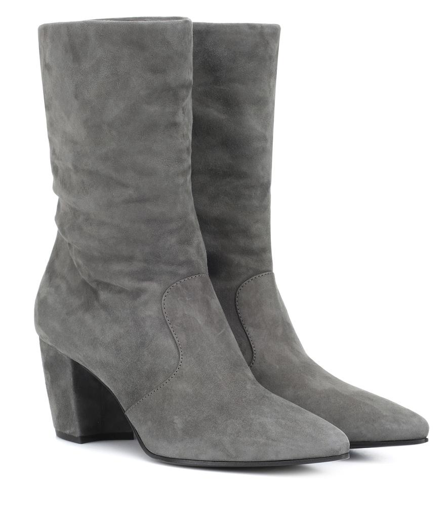 prada grey boots