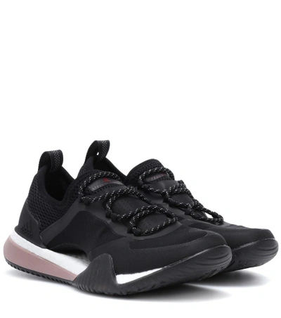 Shop Adidas By Stella Mccartney Crazymove Pro Sneakers In Black