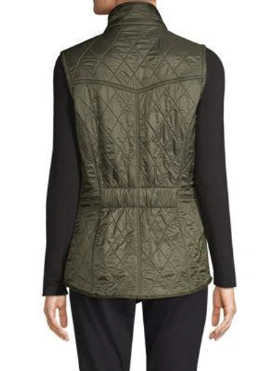 Shop Barbour Cavalry Vest In Olive