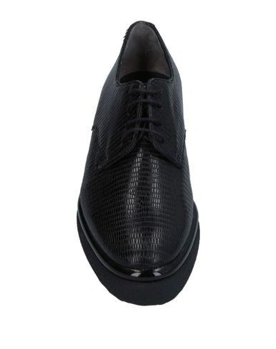 Shop Robert Clergerie Laced Shoes In Black