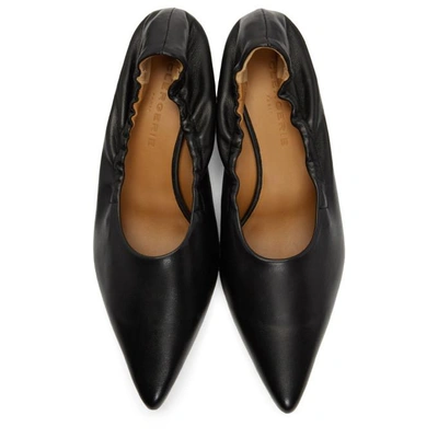 Shop Clergerie Black Solal Heels In 004 Black