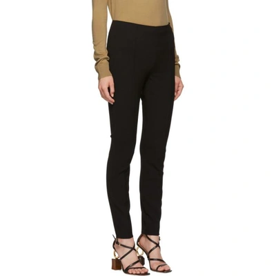 Shop Totême Black Cruz Trousers In 200 Black