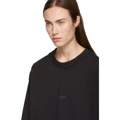 Shop Acne Studios Black Odice Sweatshirt