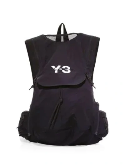 Shop Y-3 Running Backpack In Black