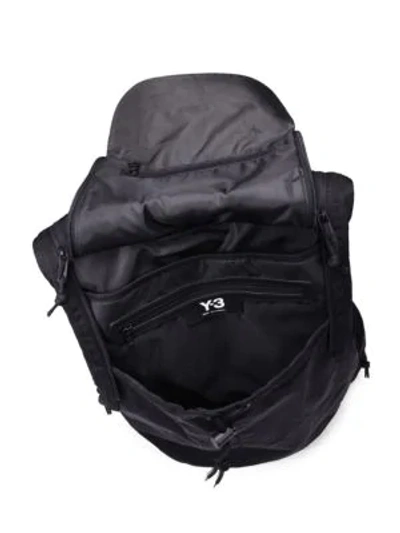 Shop Y-3 Running Backpack In Black