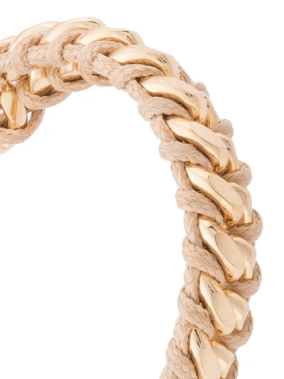 Shop Hues Chunky Chain Link Bracelet - Brown