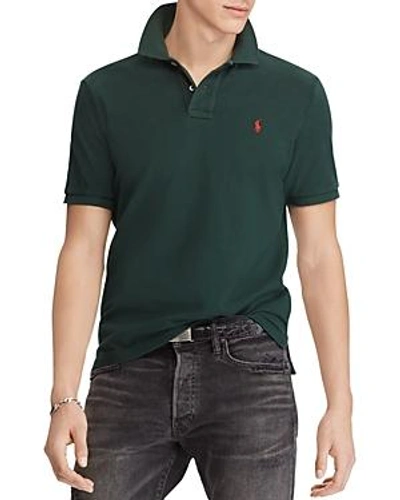 Shop Polo Ralph Lauren Polo Classic Fit Mesh Polo Shirt In Green
