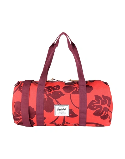 Shop Herschel Supply Co Travel & Duffel Bag In Red