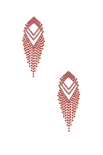 Shop Amber Sceats X Revolve Angela Earrings In Red. In Pink & Red