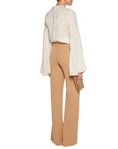 Shop Alice And Olivia Casual Pants In Camel