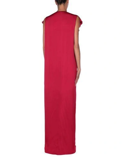 Shop Stella Mccartney Long Dresses In Red