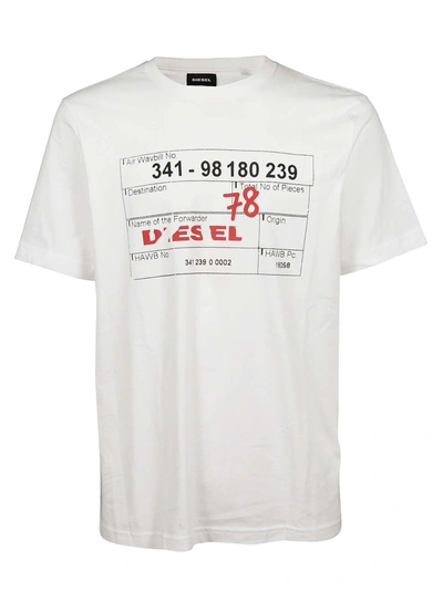 Shop Diesel T-just-w2 T-shirt