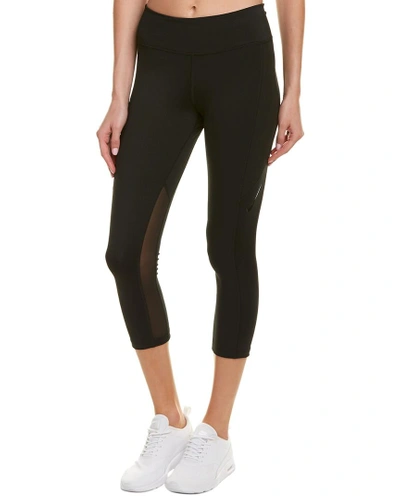 Shop Nike Power Pocket Lux Tight Fit Crop In Black
