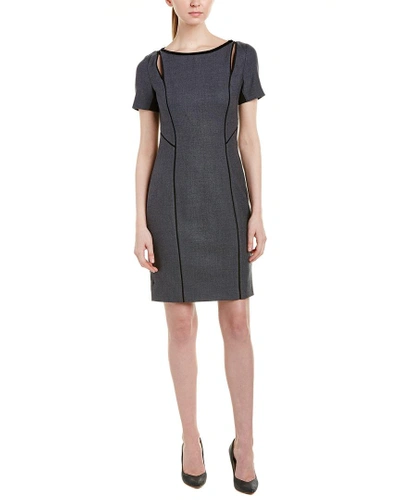 Shop Elie Tahari Sheath Dress In Nocolor