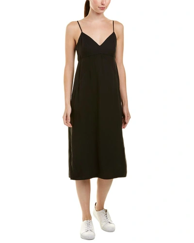 Shop Splendid Side Slit Cami Dress In Black