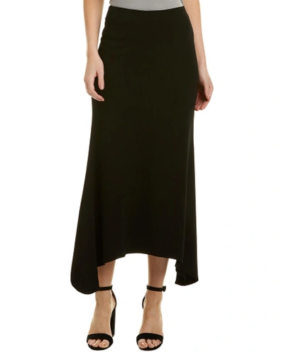 Shop James Perse High Waist Midi Skirt In Black
