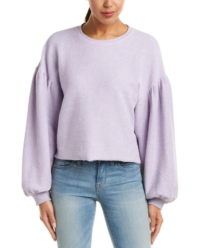 Shop Free People Sleeves Like These Pullover In Purple