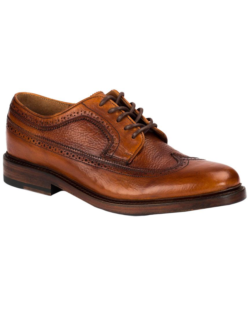 frye jones wingtip oxford