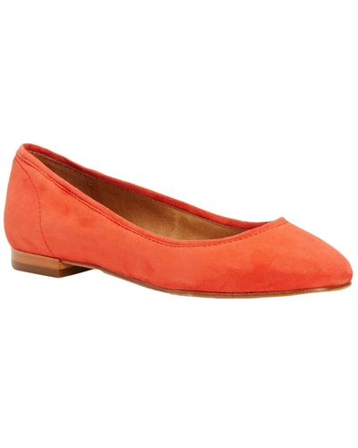 Shop Frye Gloria Suede Ballet Flat In Nocolor