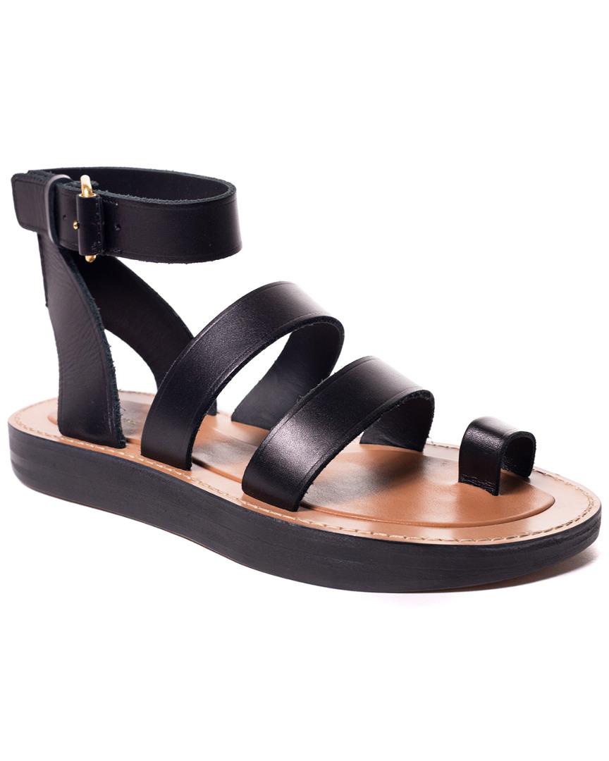 celine sandals toe ring