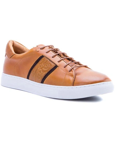 Shop Robert Graham Delgado Leather Sneaker In Nocolor