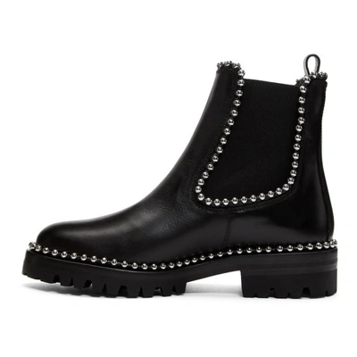 Shop Alexander Wang Black Spencer Boots In 001 Black